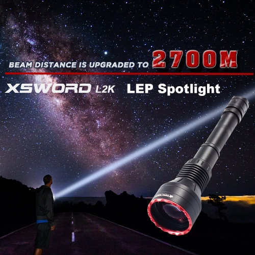 MAXTOCH Xsword L2K 2700 Meters Thrower , LEP Spotlights